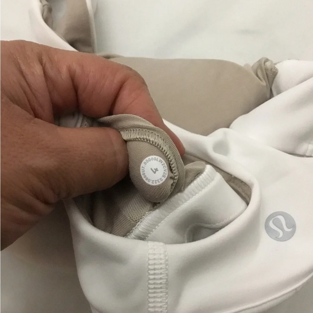 lululemon athletica White Sports Bra